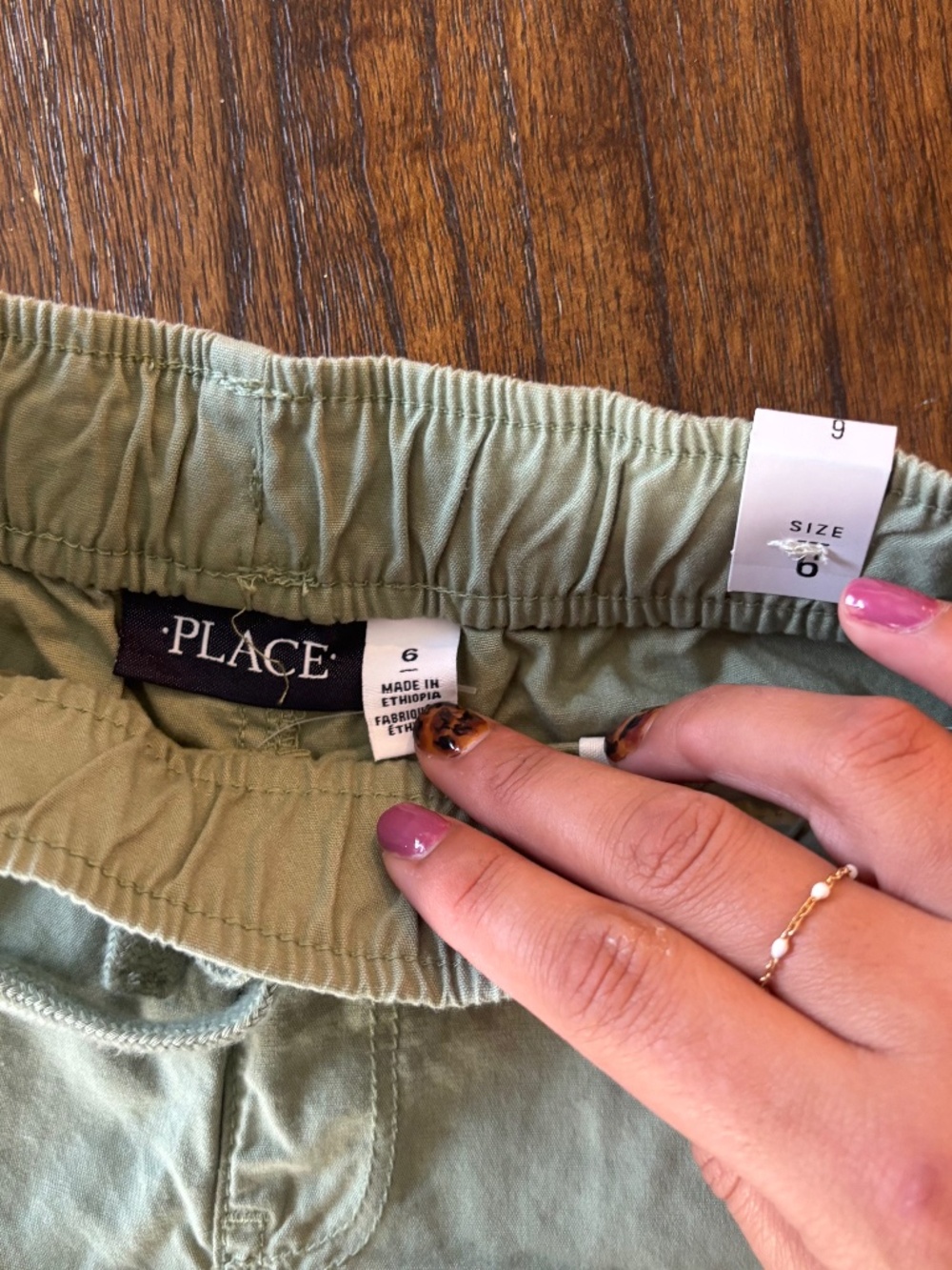 Children's Place NWT Green Shorts